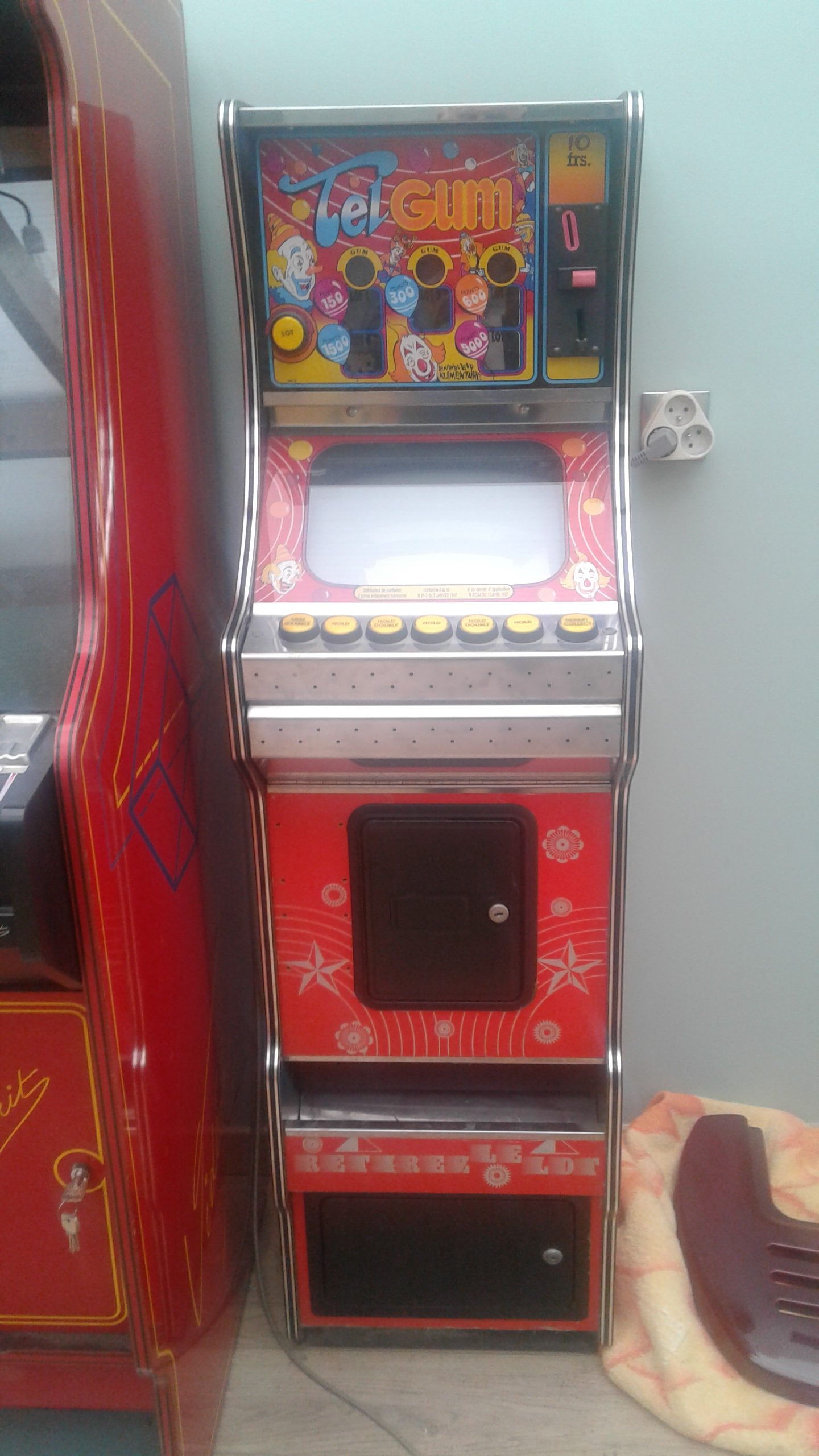 Cible électronique fléchettes Topaze Arcade jeux - Babyfoot Vintage